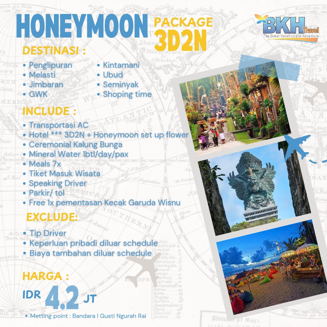 Honeymoon Packages Bali I